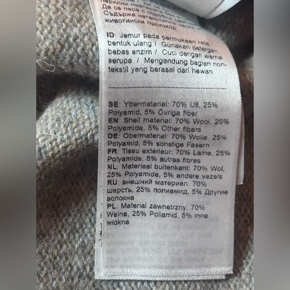 Fjällräven Greenland Re-Wool Cardigan - Picture 8 of 8